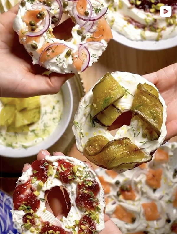 New York Bakery reel - Brunch like you mean it - spread it, stack it, share it.